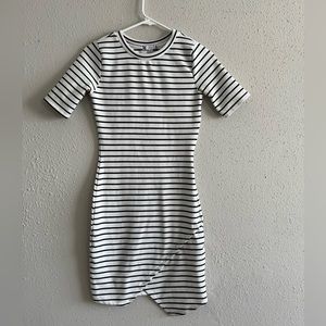 Striped bodycon  dress